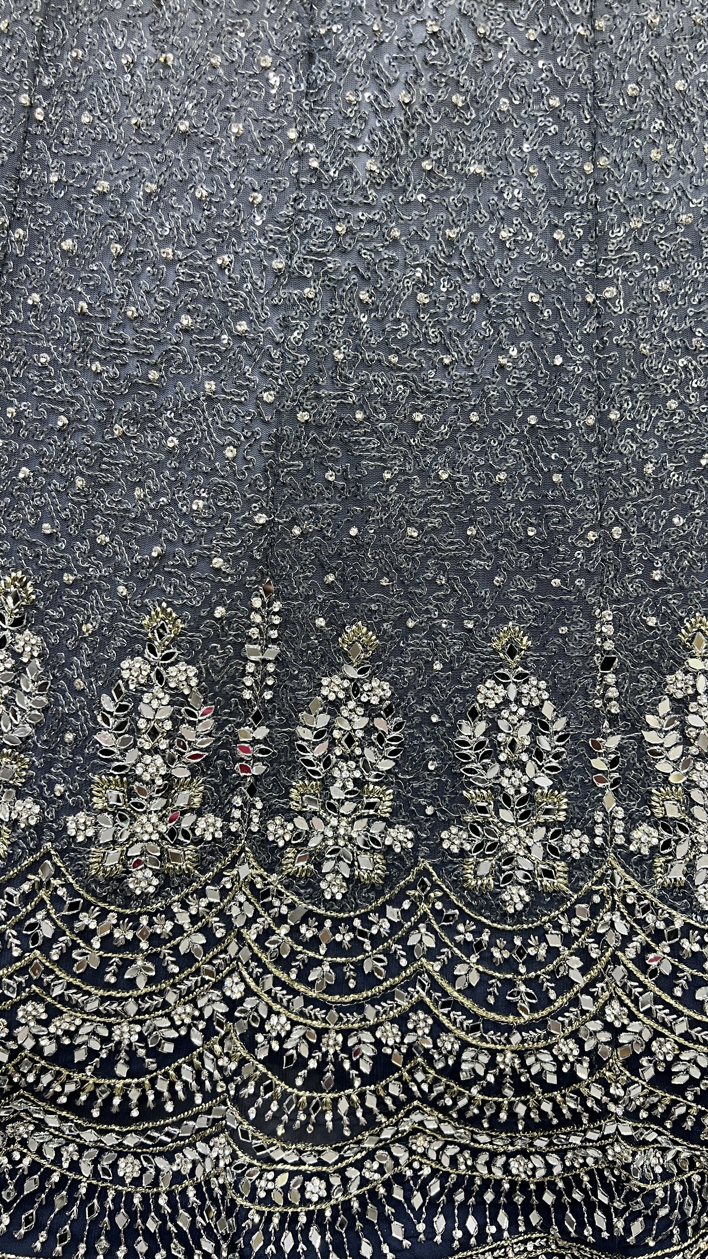 Net Embroidery Lehenga Choli In Light Blue Colour